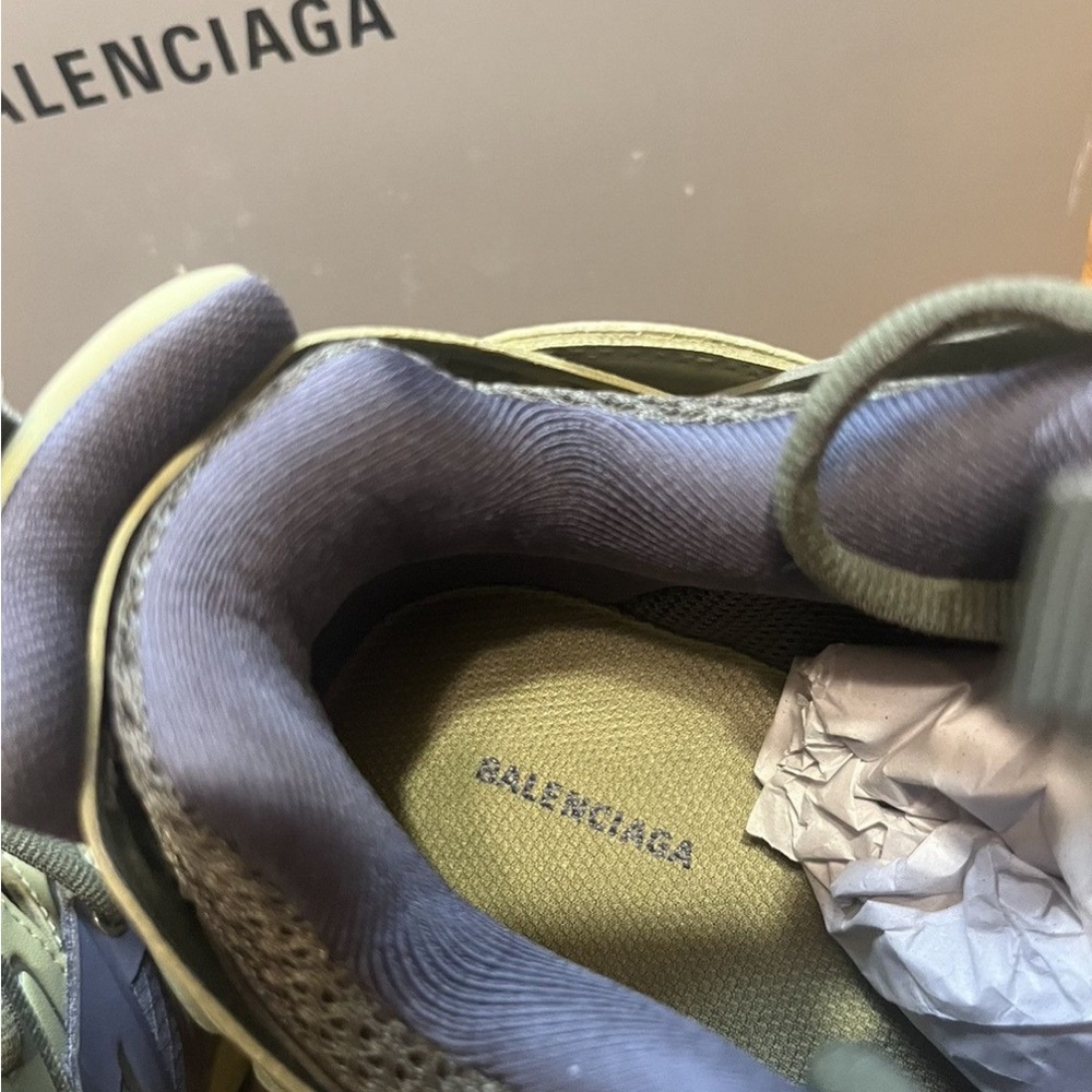 Balenciaga‎ Track Sneaker (Green/Navy) - Picture 8 of 9